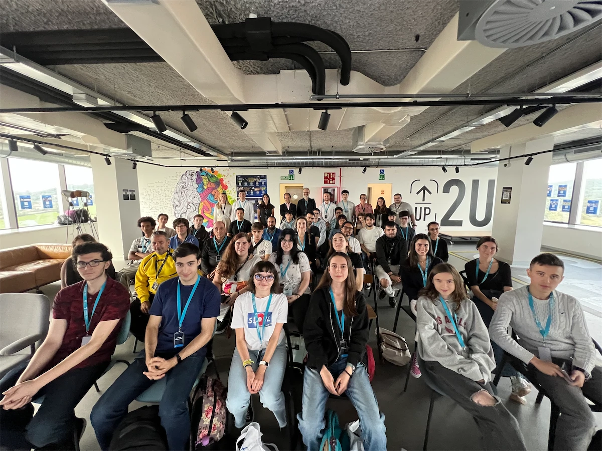 A moment of the NASA hackaton at 42, by Telefónica Foundation