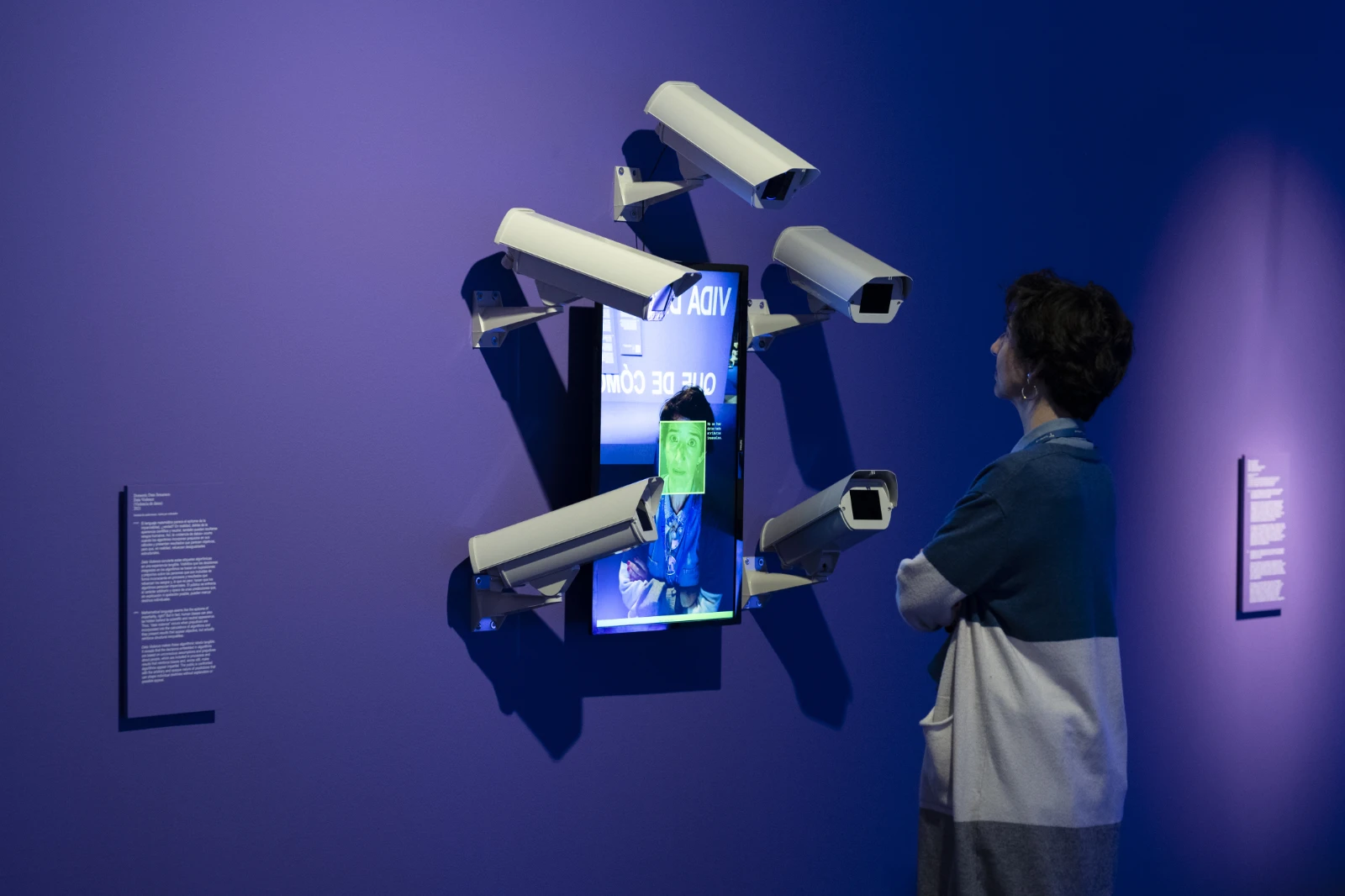 Data Violence An image of the exhibition Today Is a Good Day to Discuss Digital Rights