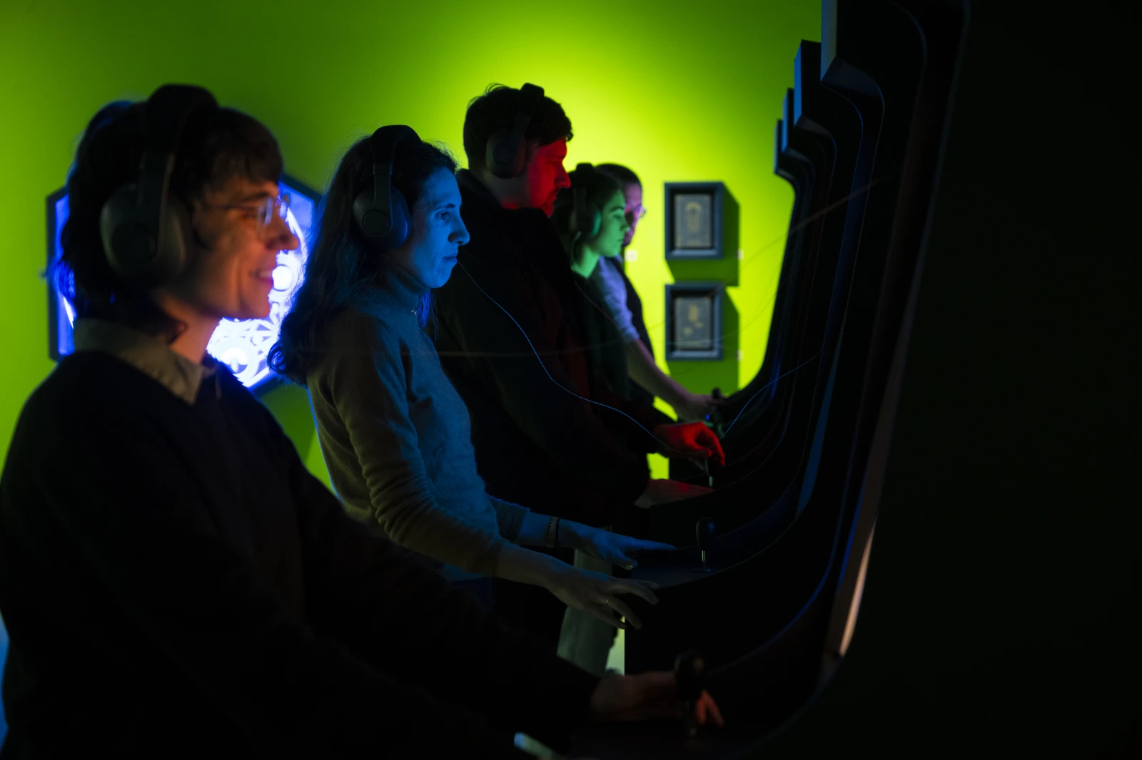 The Neurorights Arcade An image of the exhibition Today Is a Good Day to Discuss Digital Rights