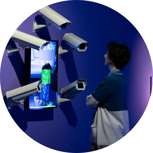 An image of the exhibition Today Is a Good Day to Discuss Digital Rights