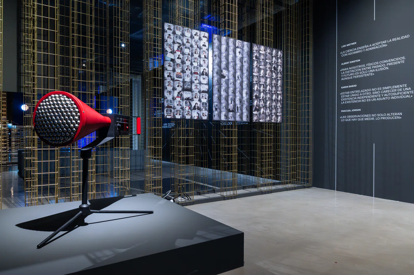 Image showing one of the works featured in the exhibition ‘The Quantum Revolution’ at Espacio Fundación Telefónica