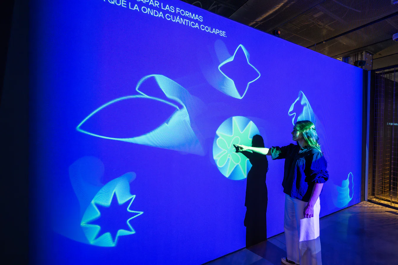 Image showing one of the works featured in the exhibition ‘The Quantum Revolution’ at Espacio Fundación Telefónica
