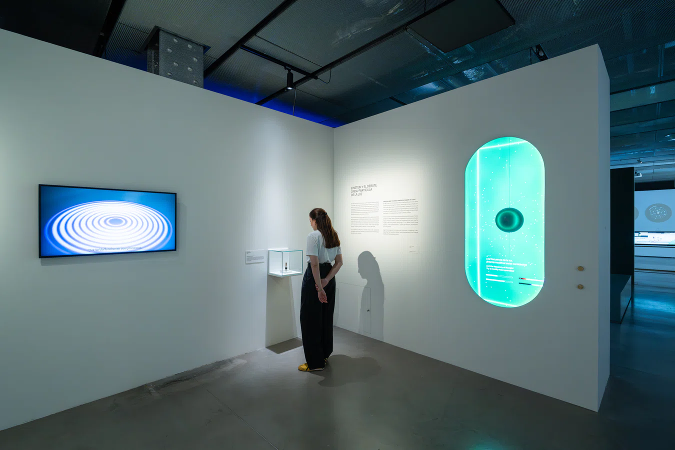 Image showing one of the works featured in the exhibition ‘The Quantum Revolution’ at Espacio Fundación Telefónica