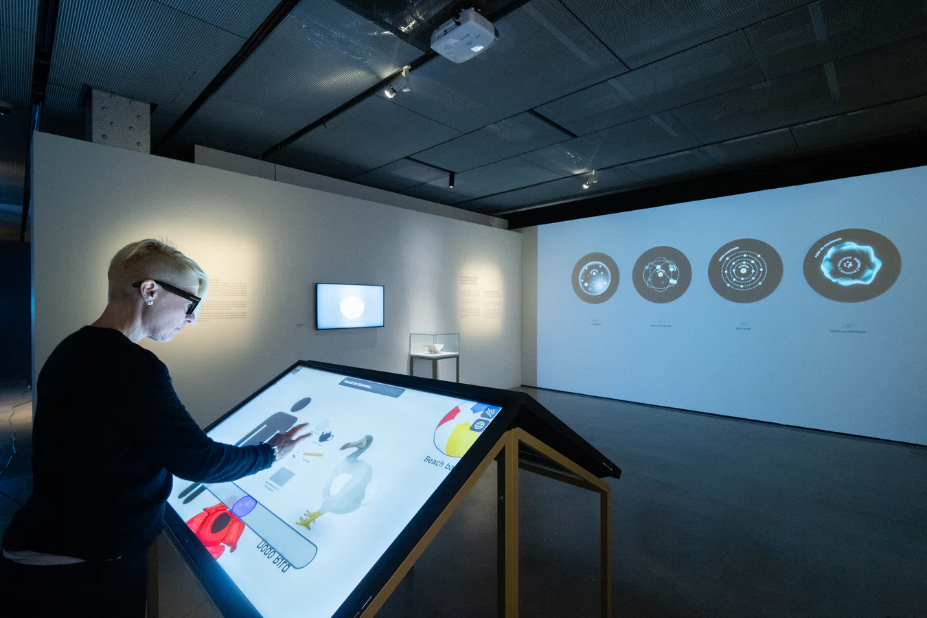 Image showing one of the works featured in the exhibition ‘The Quantum Revolution’ at Espacio Fundación Telefónica