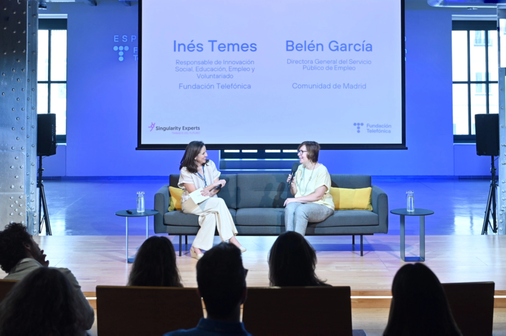 Un momento durante el encuentro 'Futuros que no llegan. De la intuición a la responsabilidad'