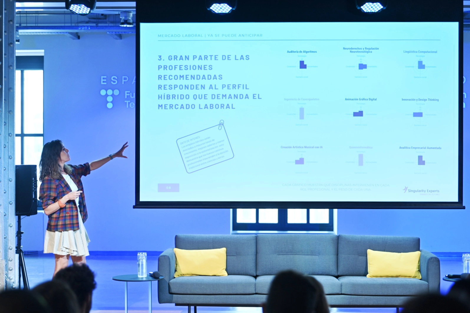 Un momento durante el encuentro 'Futuros que no llegan. De la intuición a la responsabilidad'