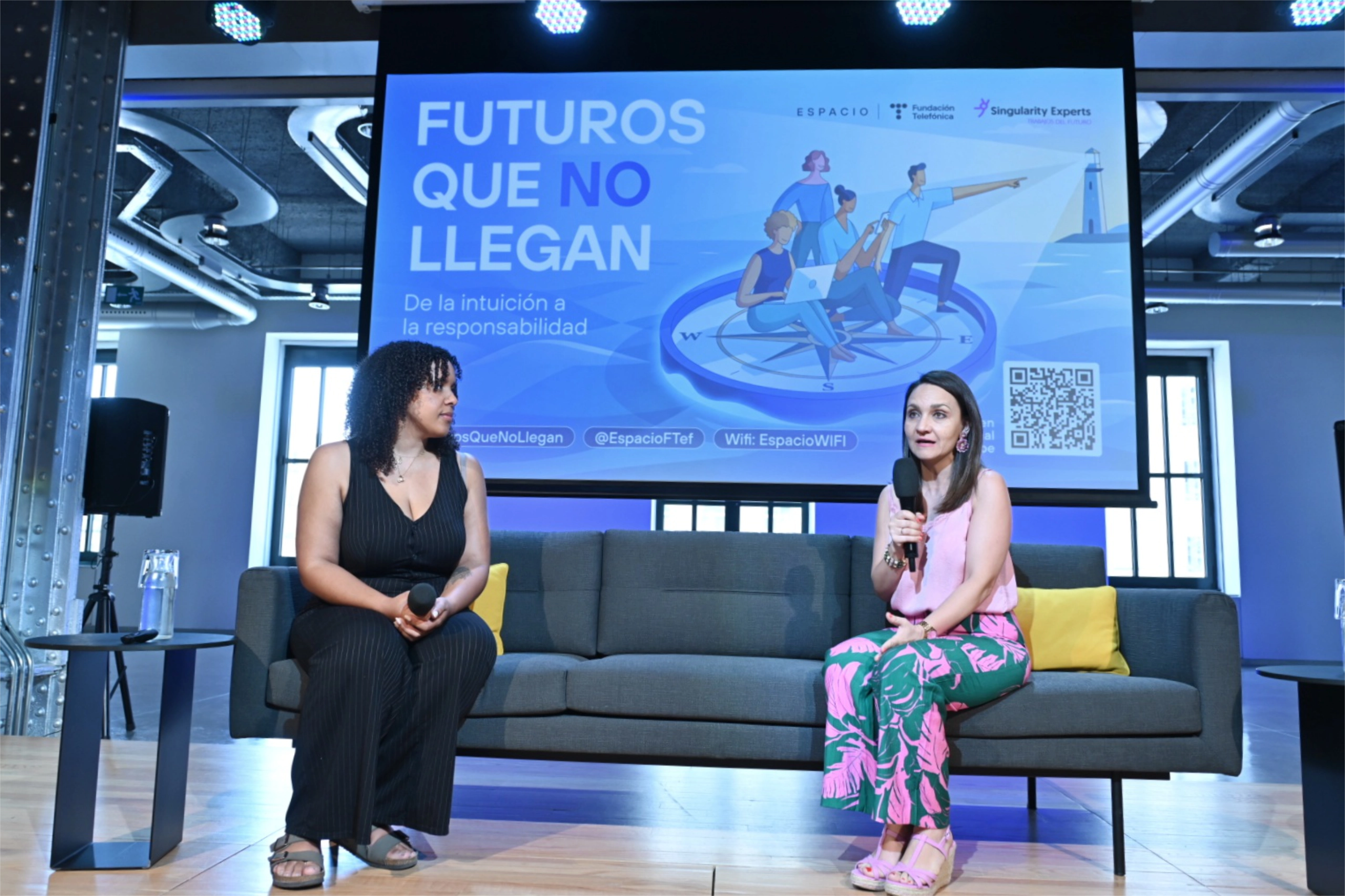 Un momento durante el encuentro 'Futuros que no llegan. De la intuición a la responsabilidad'